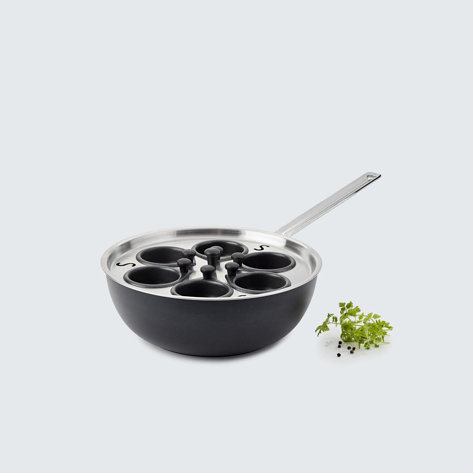 SCANPAN Schmorpfannen|Woks>26 cm/3,7 L Bistro Multi-Sauteuse - TechnIQ