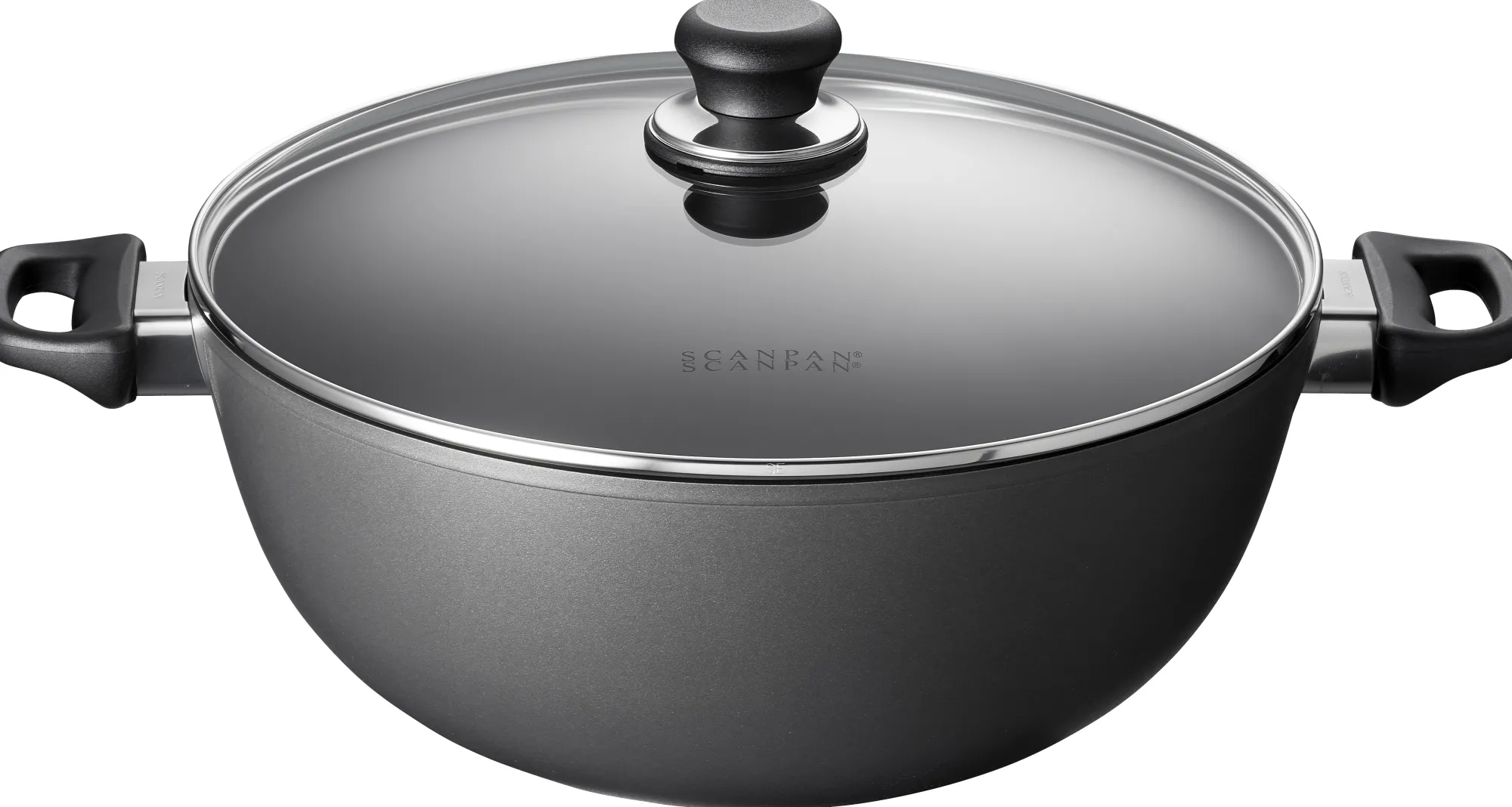 SCANPAN Topfsortiment>32 cm/7,5 L Bratentopf mit Deckel - Classic Induktion