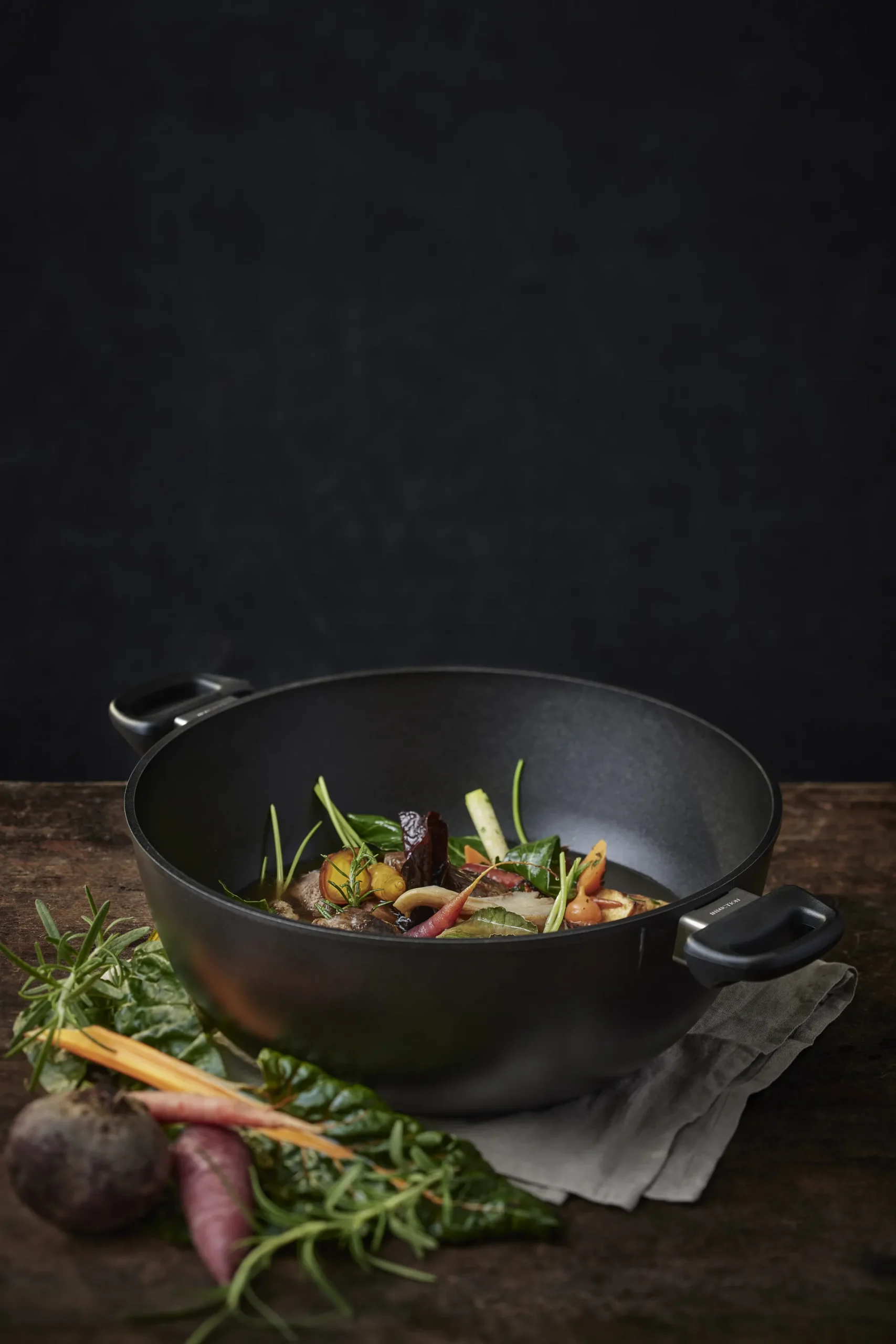 SCANPAN Topfsortiment>32 cm/7,5 L Bratentopf mit Deckel - Classic Induktion