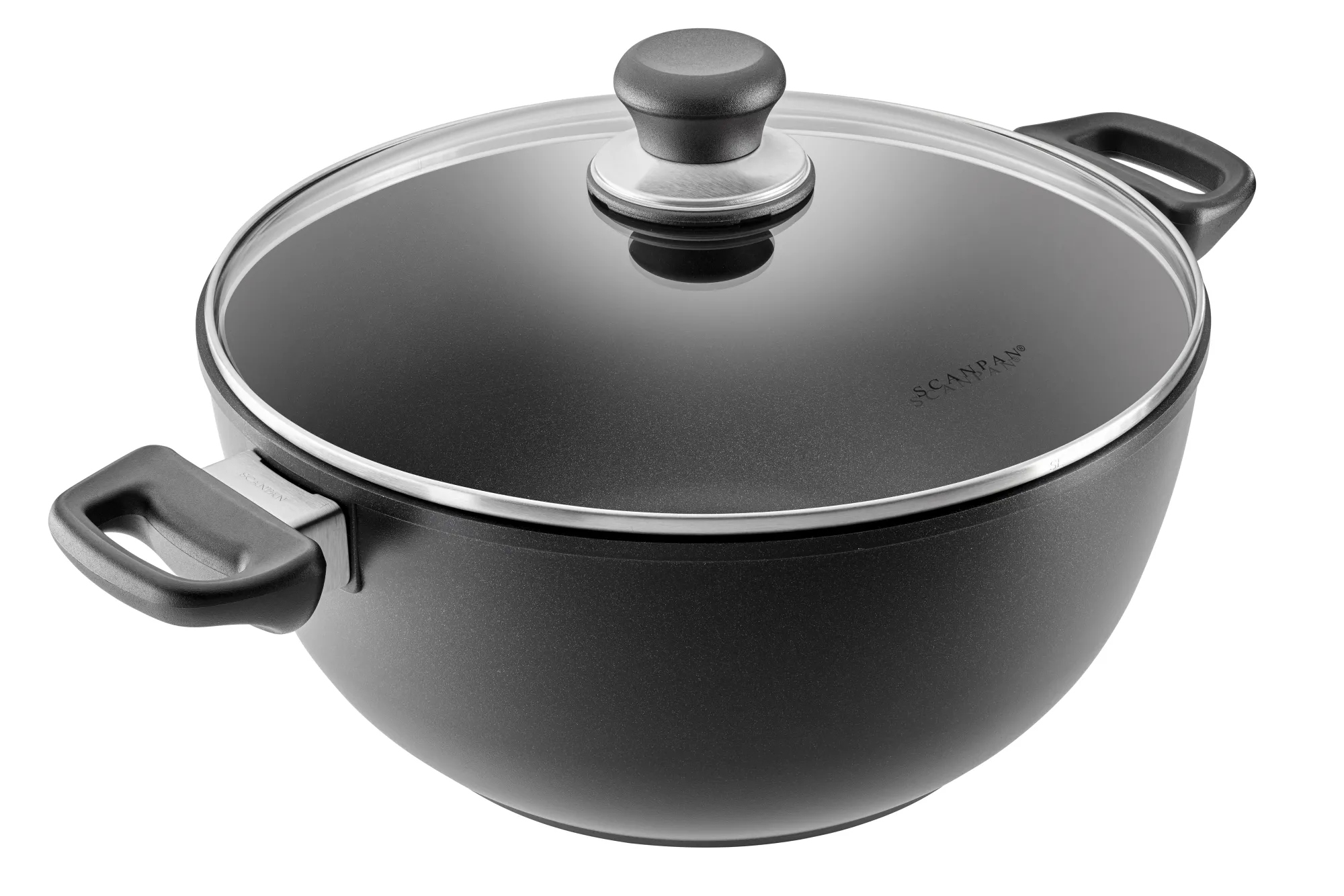 SCANPAN Topfsortiment>28 cm/6,0 L Bratentopf mit Deckel - Classic Induktion