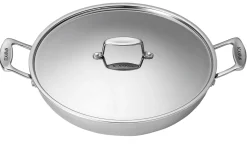 SCANPAN Spezialpfannen|Spezialtöpfe>32 cm/4,7 L Chefpfanne mit Deckel - Fusion 5