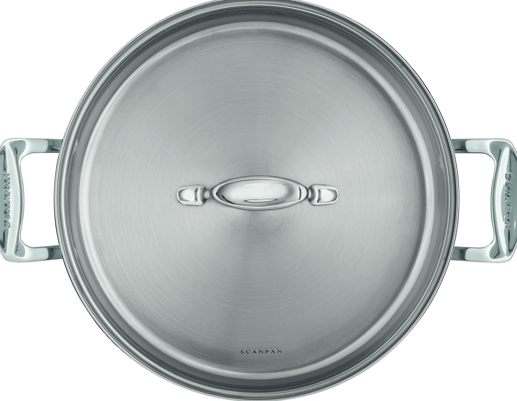 SCANPAN Spezialpfannen|Spezialtöpfe>32 cm/4,5 L Chefpfanne mit Deckel - Impact