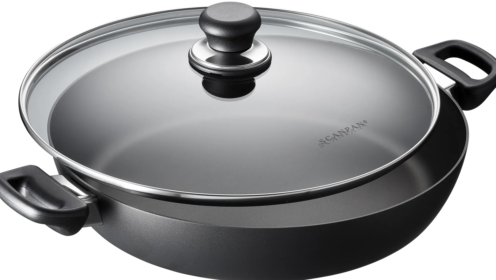 SCANPAN Spezialpfannen|Spezialtöpfe>32 cm/4,0 L Chefpfanne mit Deckel - Classic