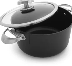 SCANPAN Topfsortiment>26 cm/6,5 L Kochtopf mit Deckel - Pro IQ
