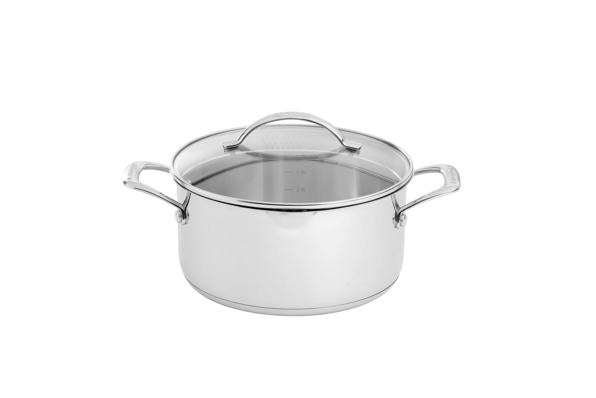 SCANPAN Topfsortiment>24 cm/4,8 L Kochtopf mit Deckel - STS
