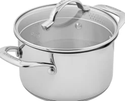 SCANPAN Topfsortiment>18 cm/2,5 L Kochtopf mit Deckel - STS