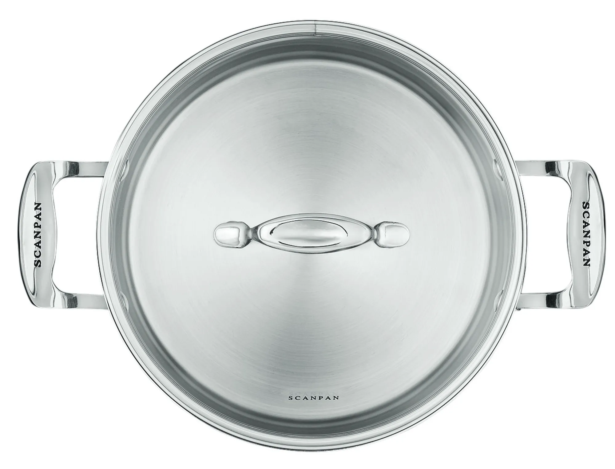 SCANPAN Topfsortiment>24 cm/4,8 L Kochtopf mit Deckel - Impact