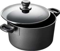 SCANPAN Topfsortiment>26 cm/6,5 L Kochtopf mit Deckel - Classic Induktion