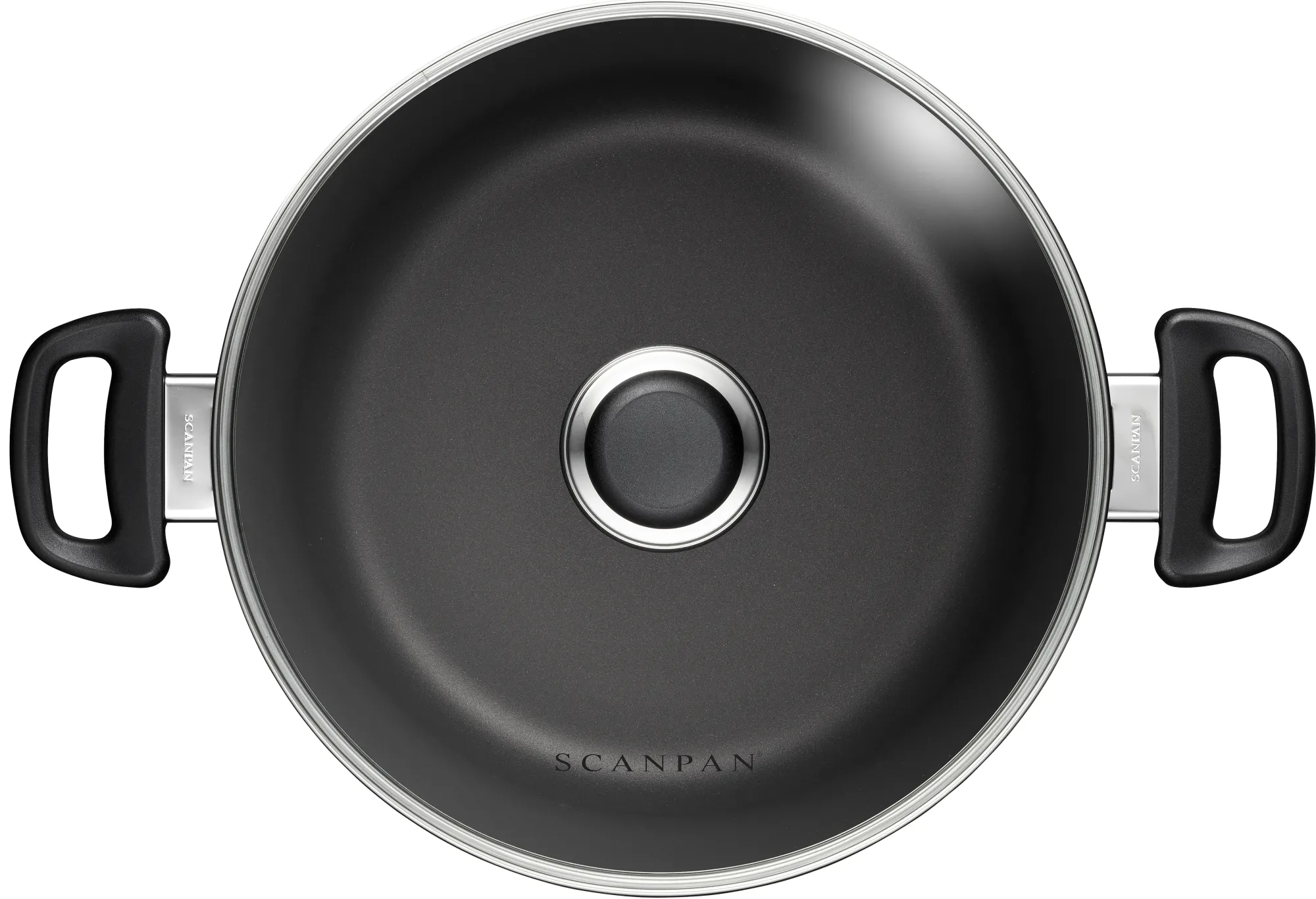 SCANPAN Topfsortiment>26 cm/6,5 L Kochtopf mit Deckel - Classic Induktion