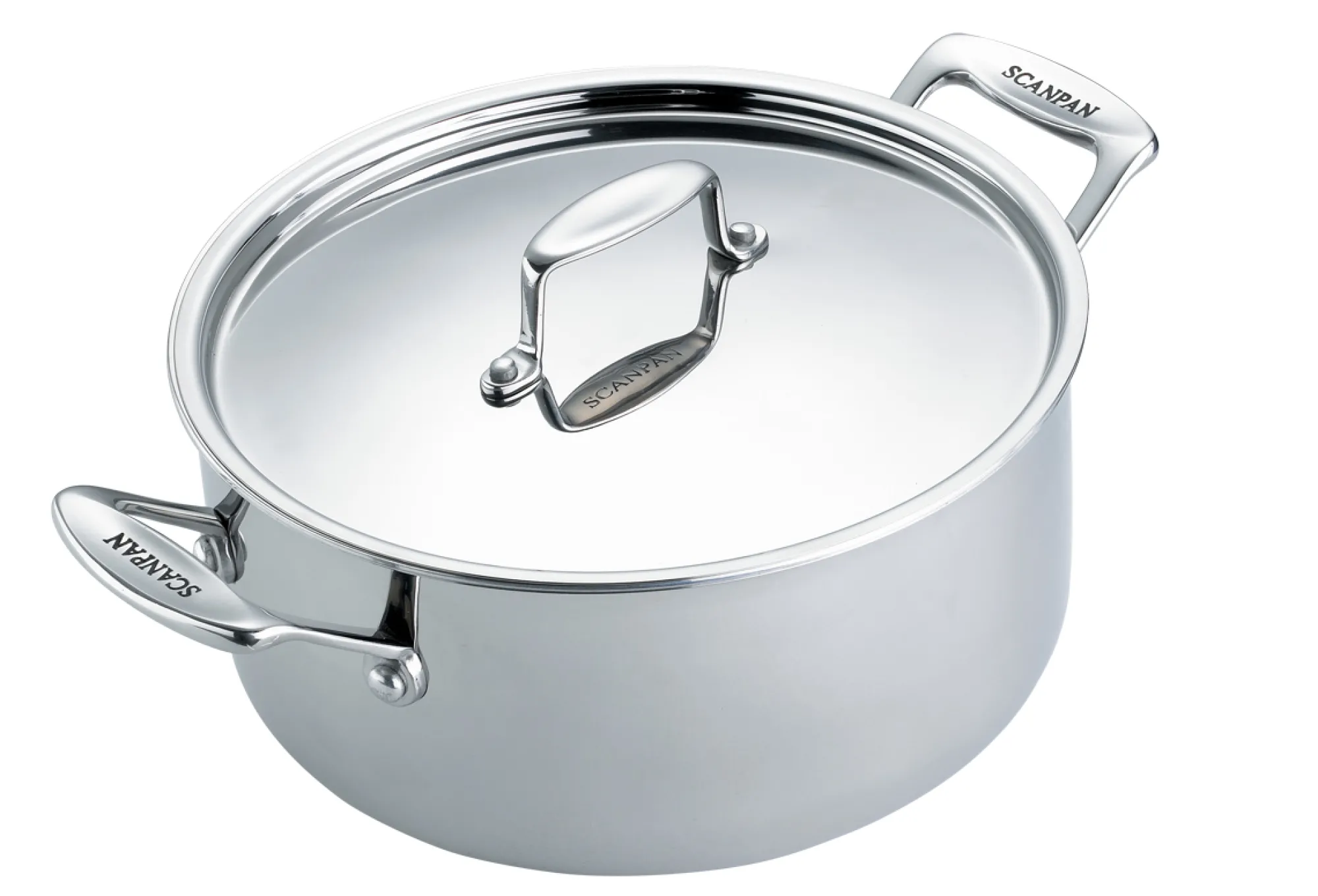 SCANPAN Topfsortiment>20 cm/3,7 L Kochtopf mit Deckel - Fusion 5