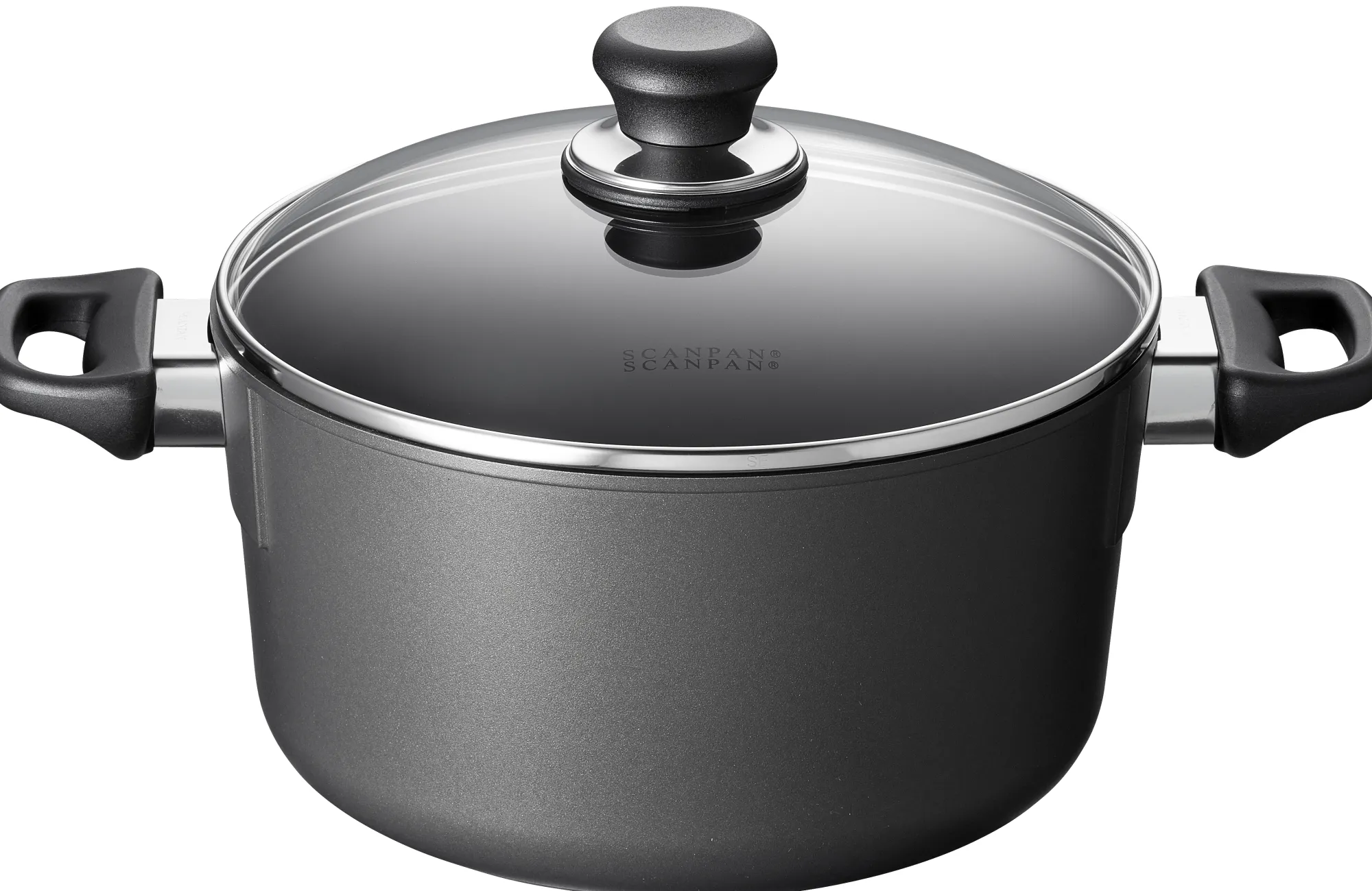 SCANPAN Topfsortiment>24 cm/4,8 L Kochtopf mit Deckel - Classic