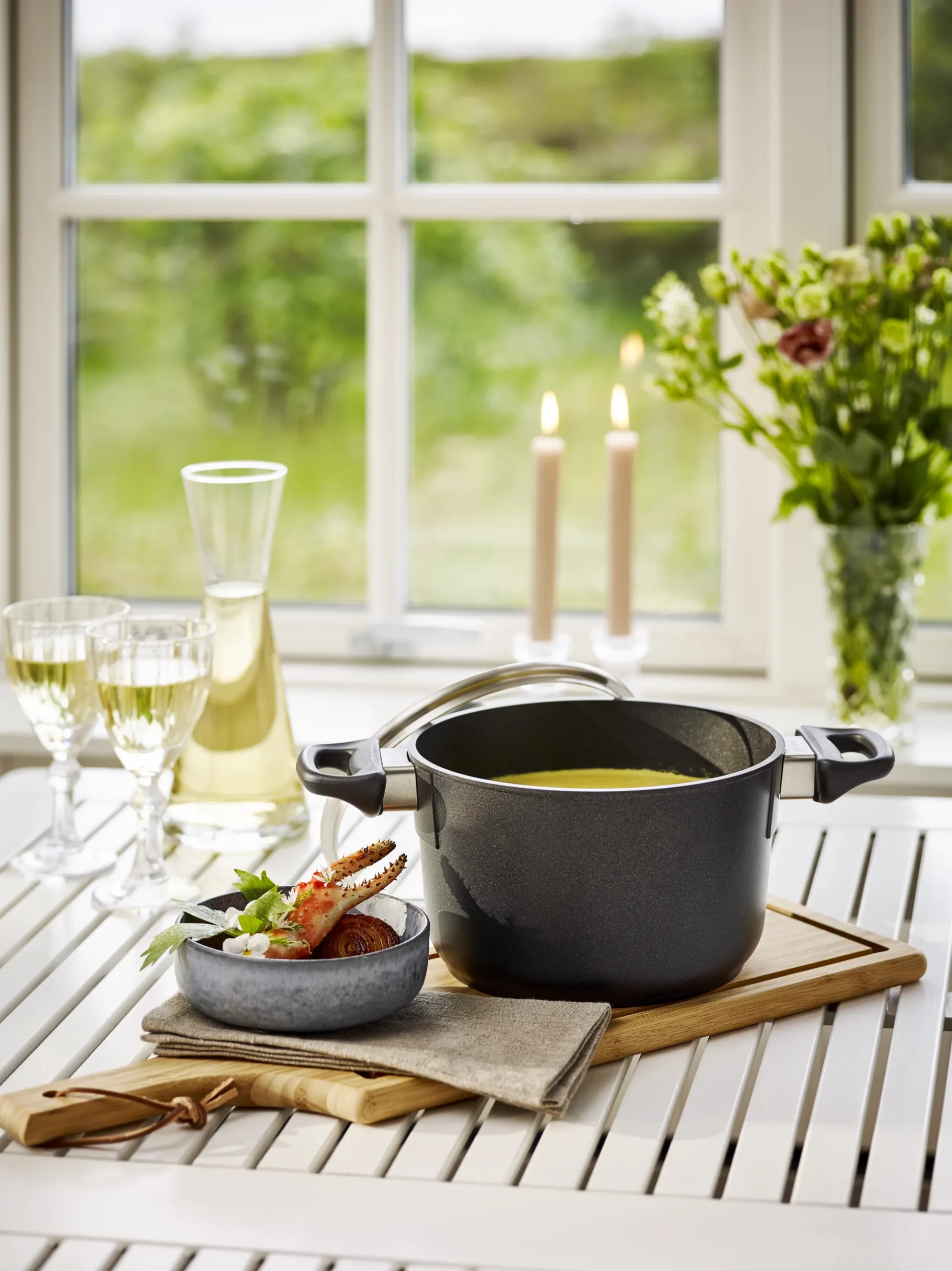 SCANPAN Topfsortiment>20 cm/3,25 L Kochtopf mit Deckel - Classic