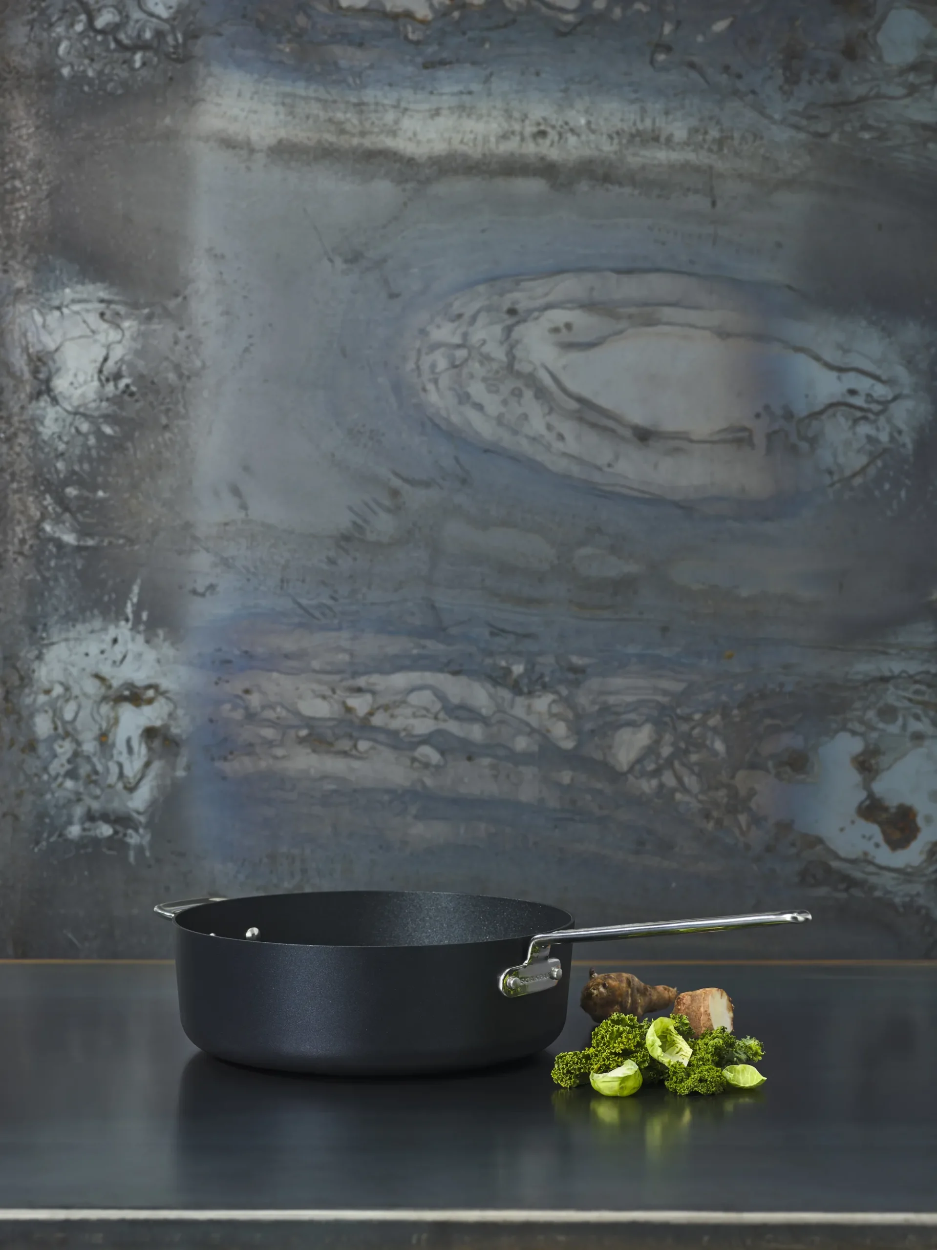 SCANPAN Schmorpfannen>30 cm/5,5 L Riesige Schmortopf - TechnIQ