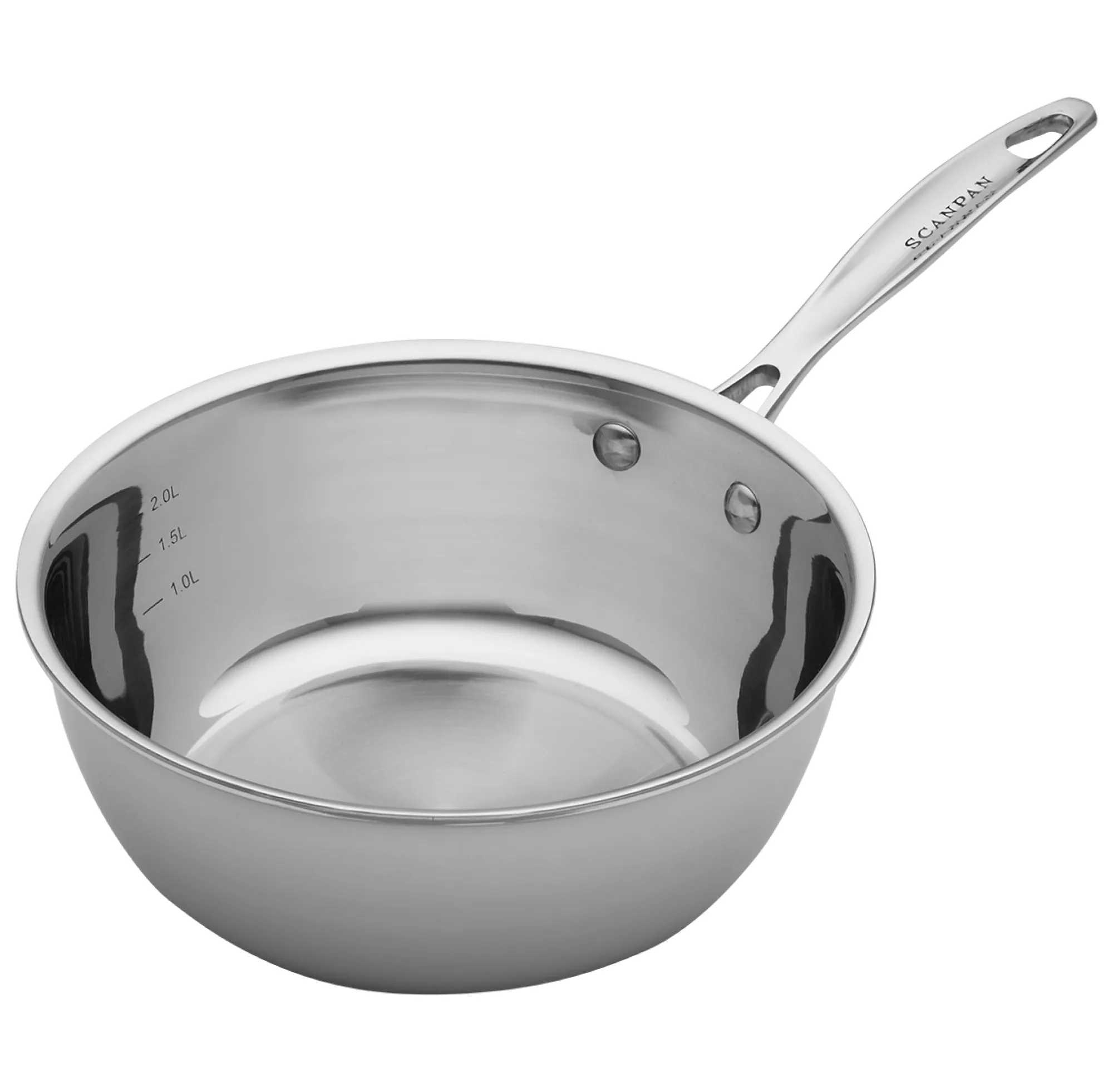 SCANPAN Spezialpfannen|Spezialtöpfe>22 cm/2,7 L Sauteuse - Fusion 5