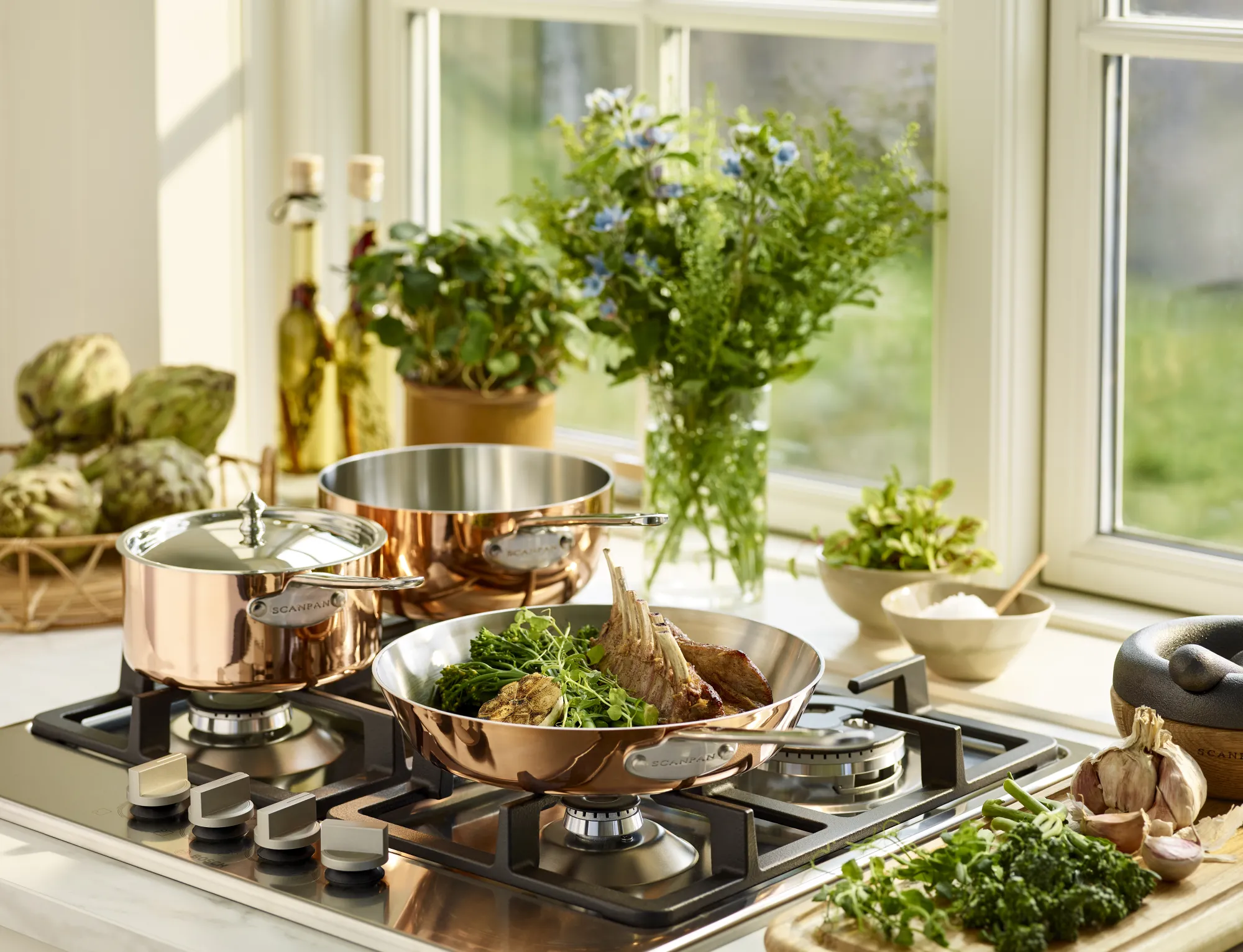SCANPAN Spezialpfannen|Spezialtöpfe>20 cm/2,0 L Sauteuse - Maitre Dï Induktion