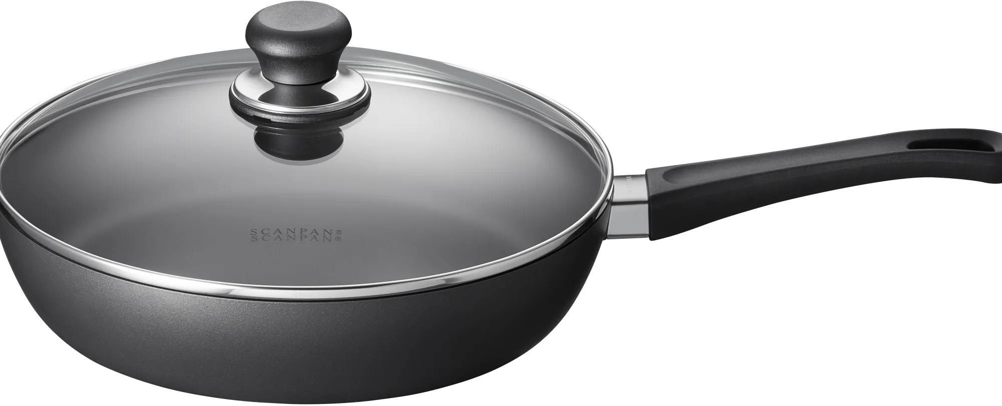 SCANPAN Schmorpfannen>28 cm/3,0 L Schmorpfanne mit Deckel - Classic Induktion
