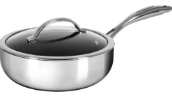SCANPAN Schmorpfannen|Spezialpfannen>26 cm/3,7 L Schmorpfanne mit Deckel, tief - HaptIQ