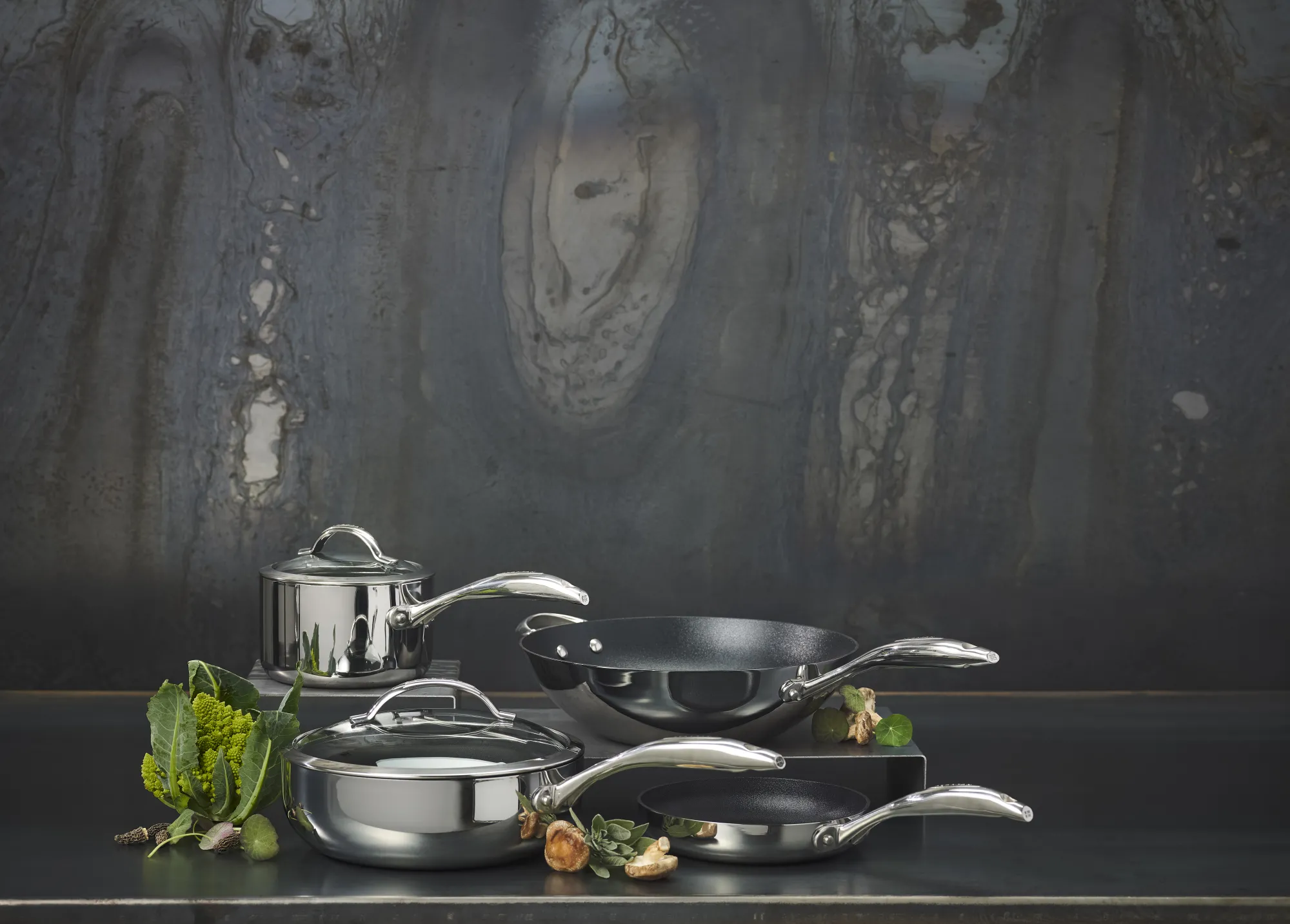 SCANPAN Schmorpfannen|Spezialpfannen>26 cm/3,7 L Schmorpfanne mit Deckel, tief - HaptIQ