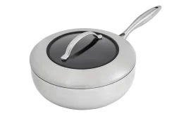 SCANPAN Schmorpfannen|Spezialpfannen>26 cm/3,7 L Schmorpfanne mit Deckel, tief - CTX