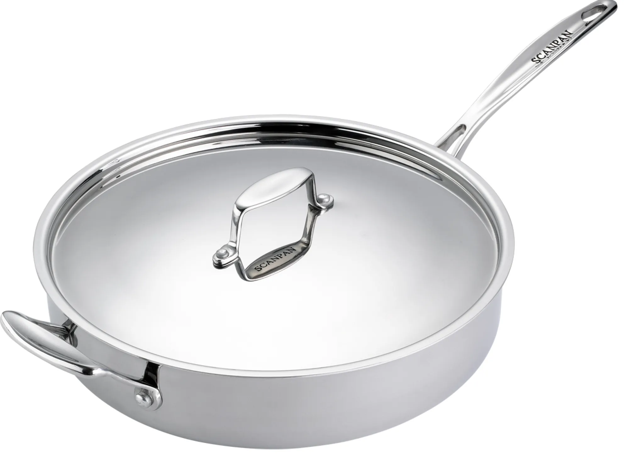 SCANPAN Schmorpfannen>26 cm/3,0 L Schmorpfanne mit Deckel - Fusion 5