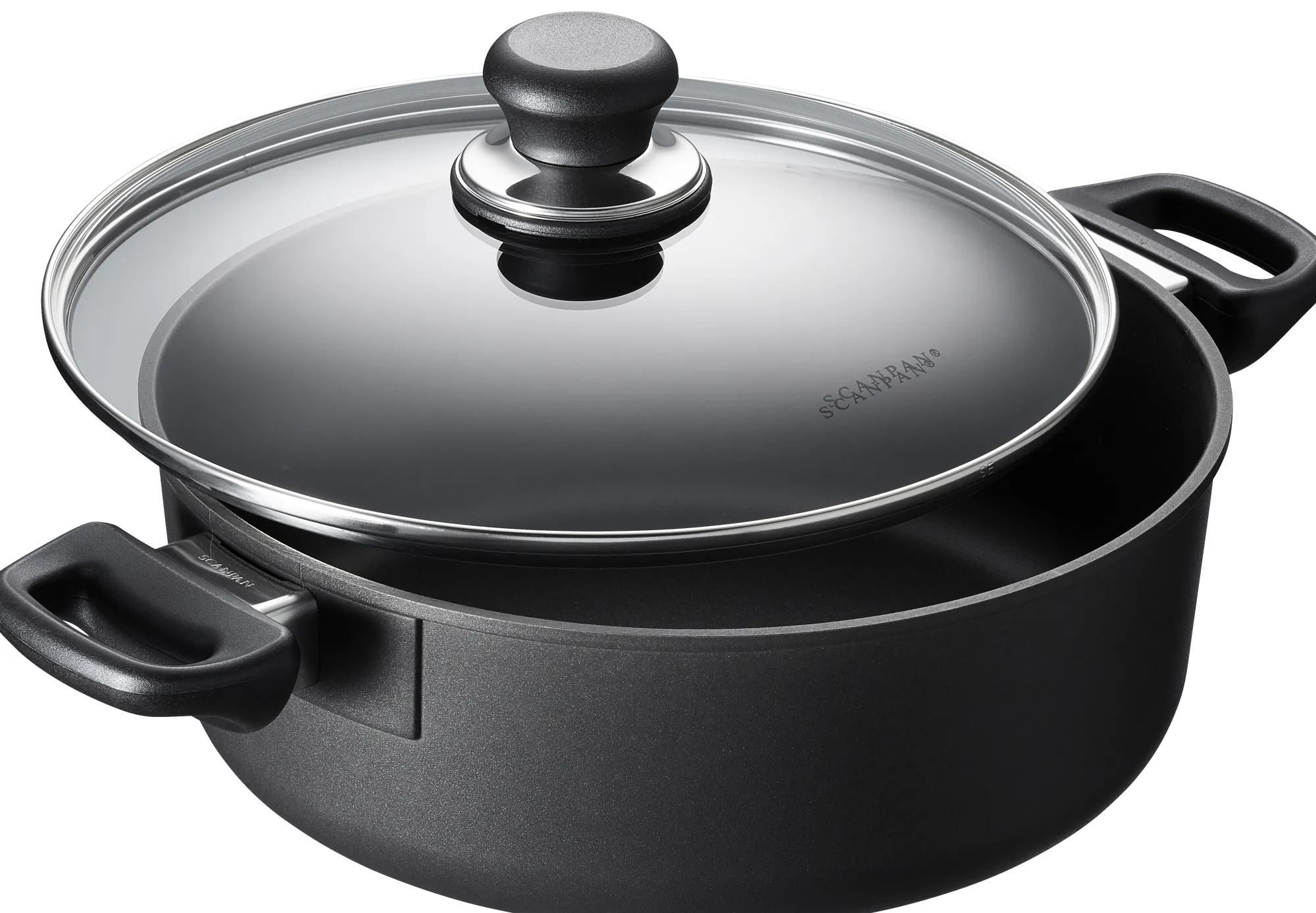 SCANPAN Schmorpfannen|Topfsortiment>26 cm/4,0 L Schmortopf mit Deckel - Classic