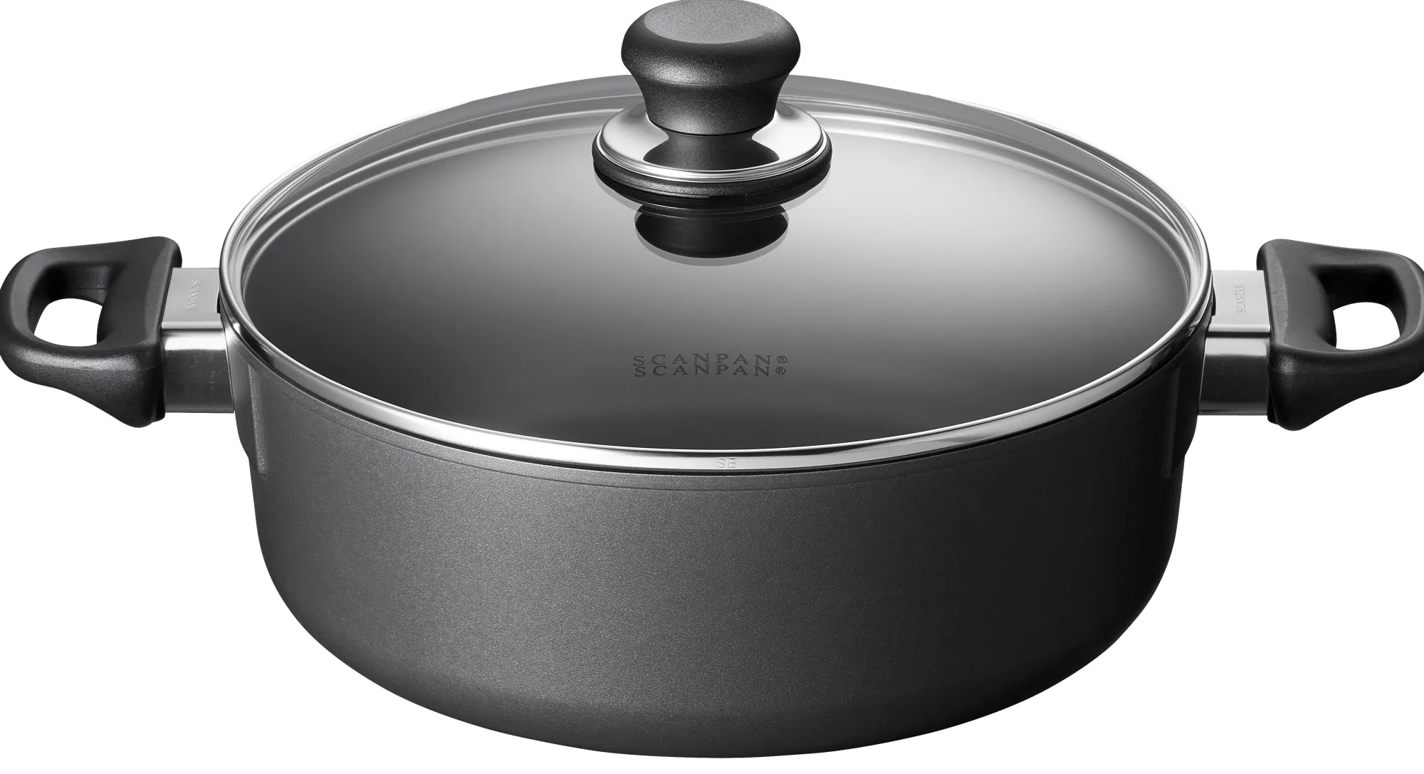 SCANPAN Schmorpfannen|Topfsortiment>26 cm/4,0 L Schmortopf mit Deckel - Classic