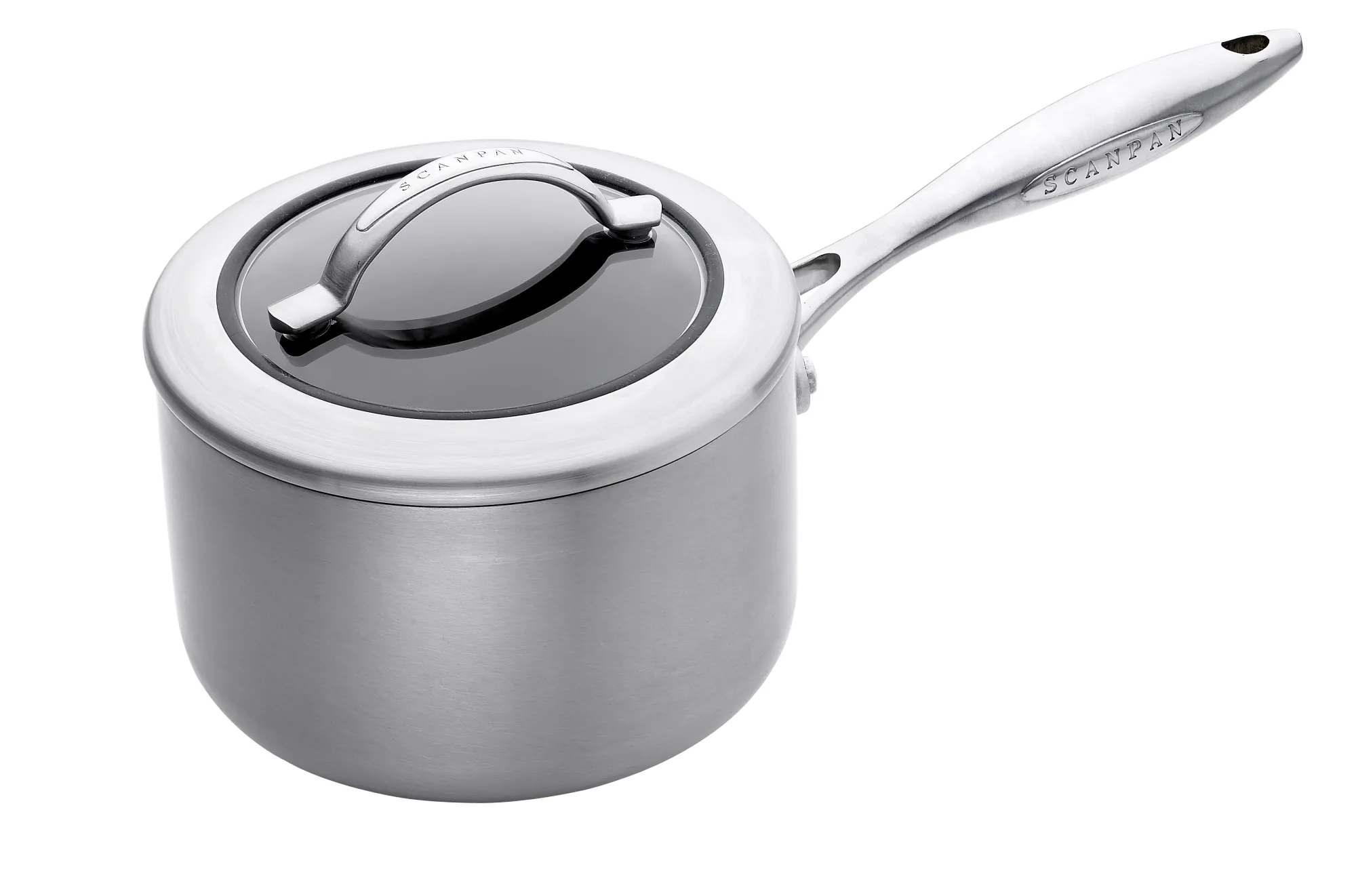 SCANPAN Stielkasserollen>16 cm/1,8 L Stielkasserolle mit Deckel - CTX