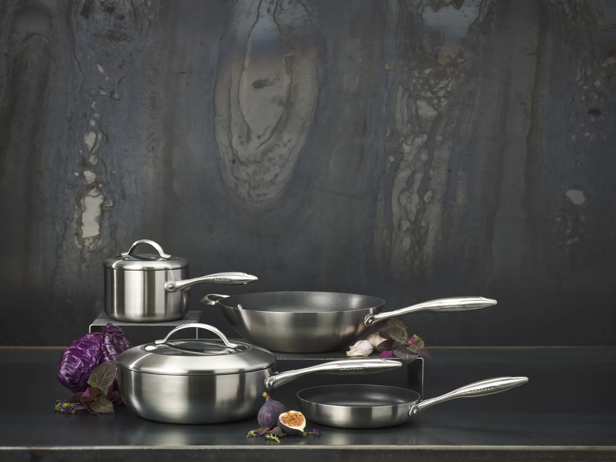 SCANPAN Stielkasserollen>16 cm/1,8 L Stielkasserolle mit Deckel - CTX