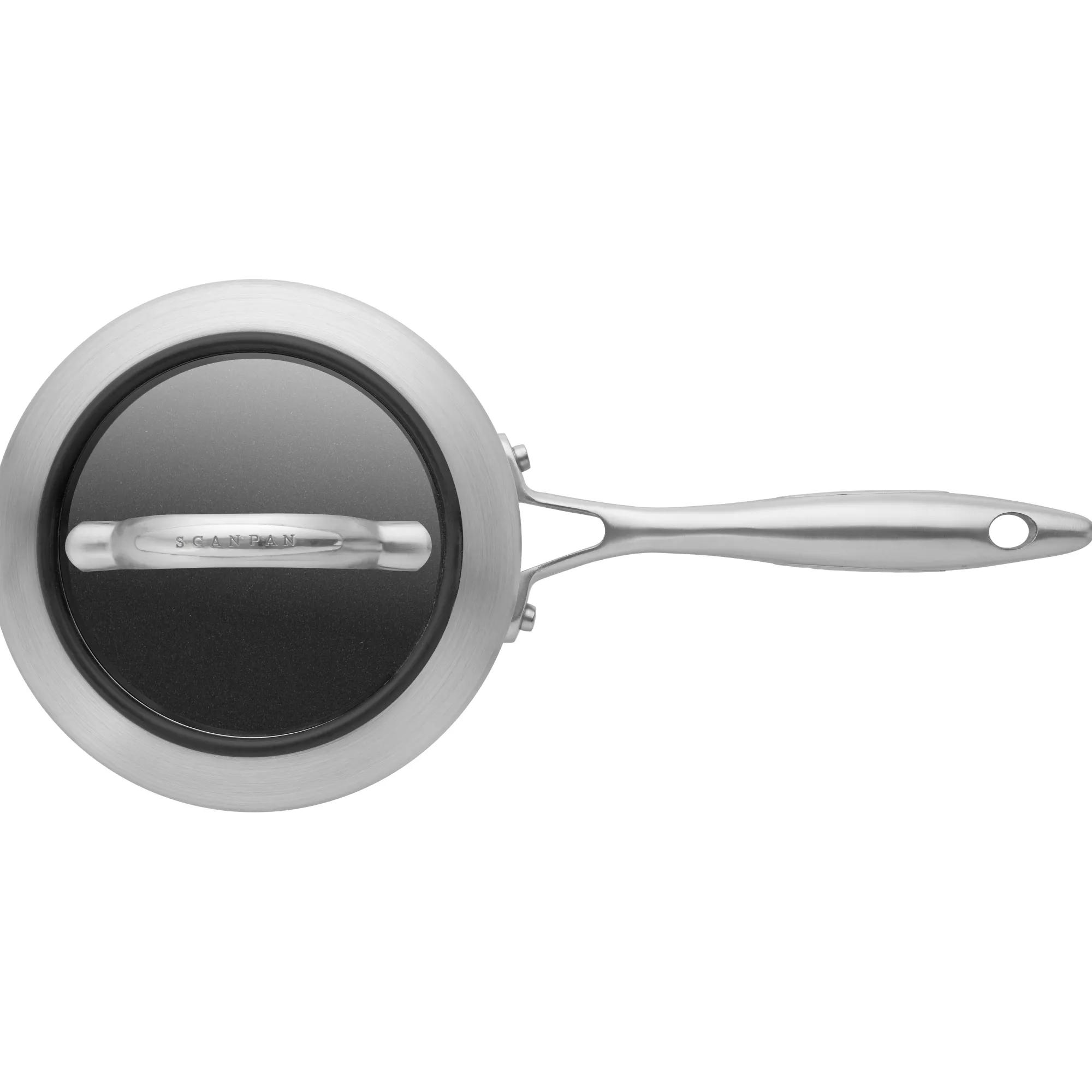 SCANPAN Stielkasserollen>16 cm/1,8 L Stielkasserolle mit Deckel - CTX
