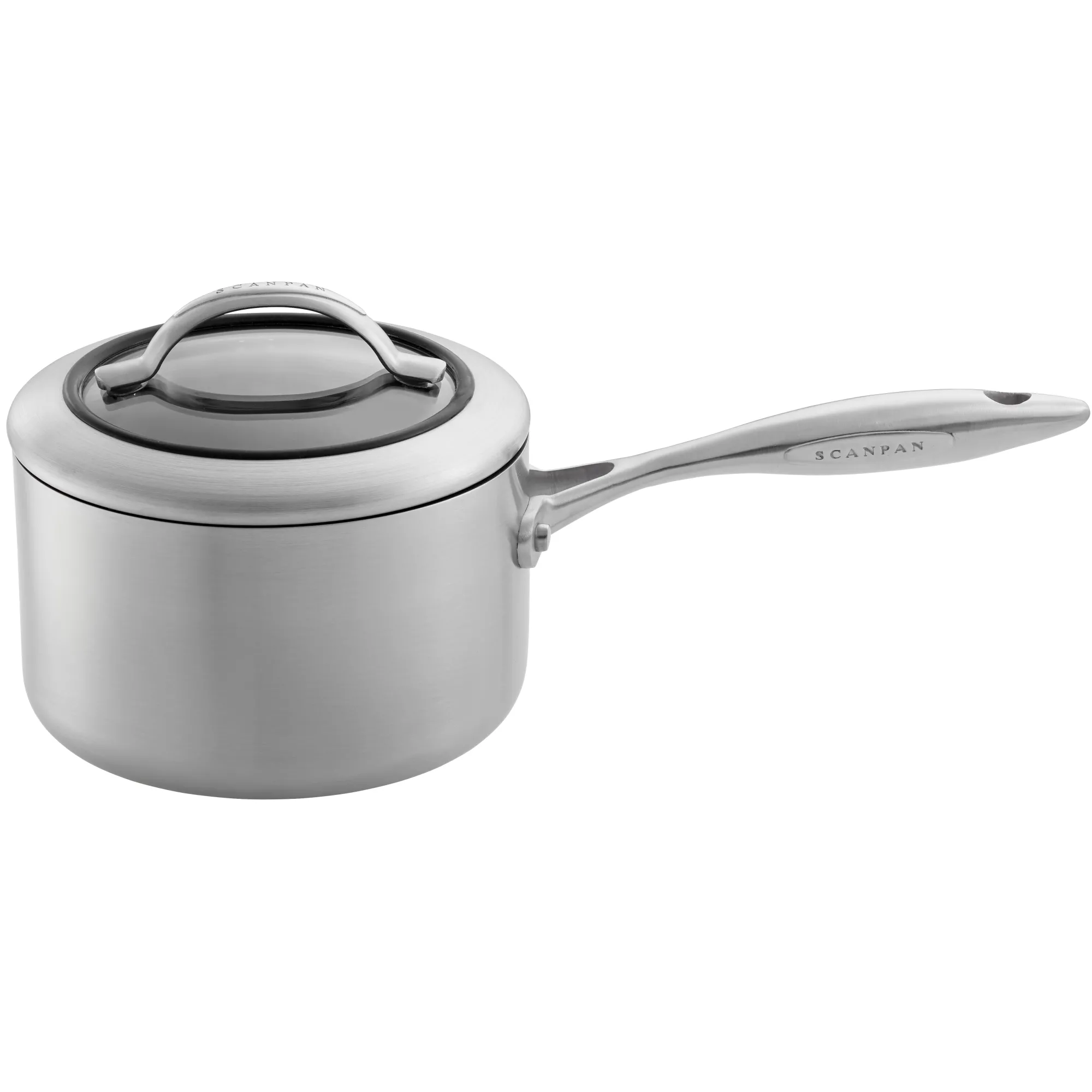 SCANPAN Stielkasserollen>16 cm/1,8 L Stielkasserolle mit Deckel - CTX