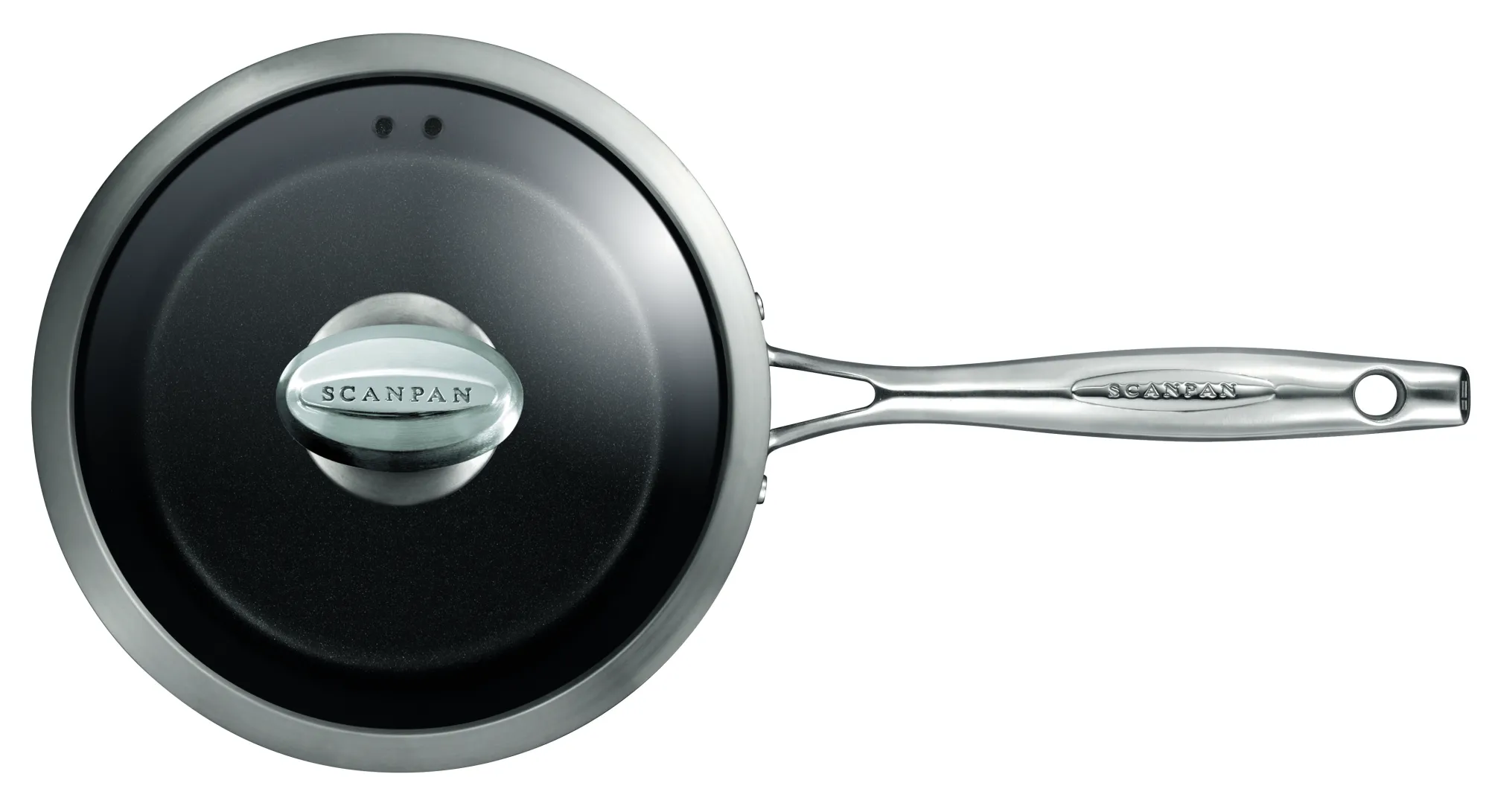 SCANPAN Stielkasserollen>20 cm/2,5 L Stielkasserolle mit Deckel - Pro IQ