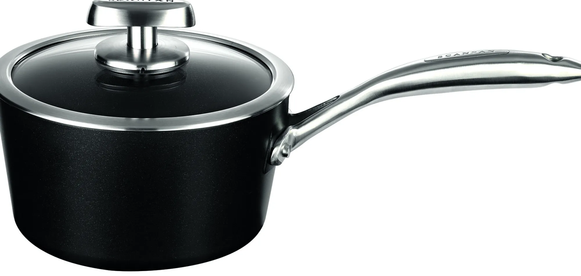 SCANPAN Stielkasserollen>18 cm/1,8 L Stielkasserolle mit Deckel - Pro IQ