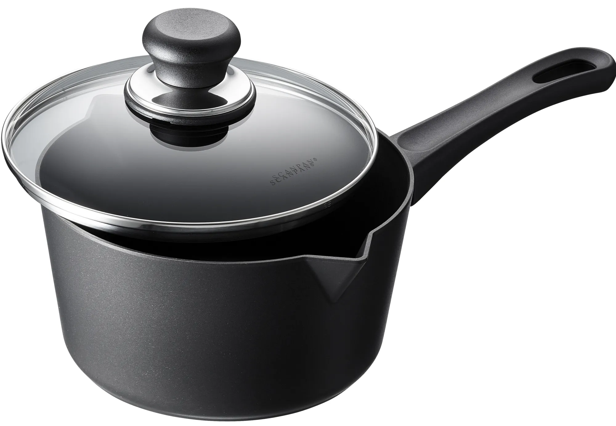SCANPAN Stielkasserollen>18 cm/1,8 L Stielkasserolle mit Deckel - Classic Induktion