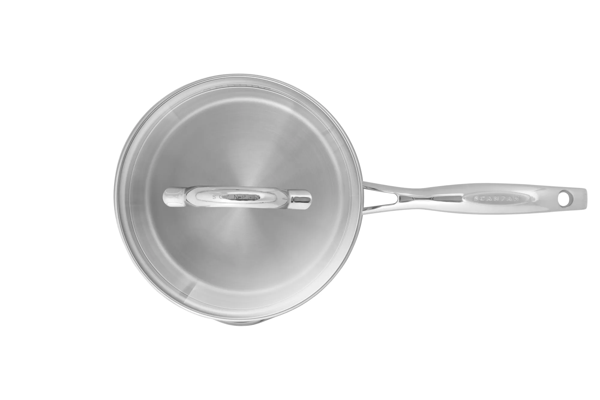SCANPAN Stielkasserollen>16 cm/1,8 L Stielkasserolle mit Deckel - STS