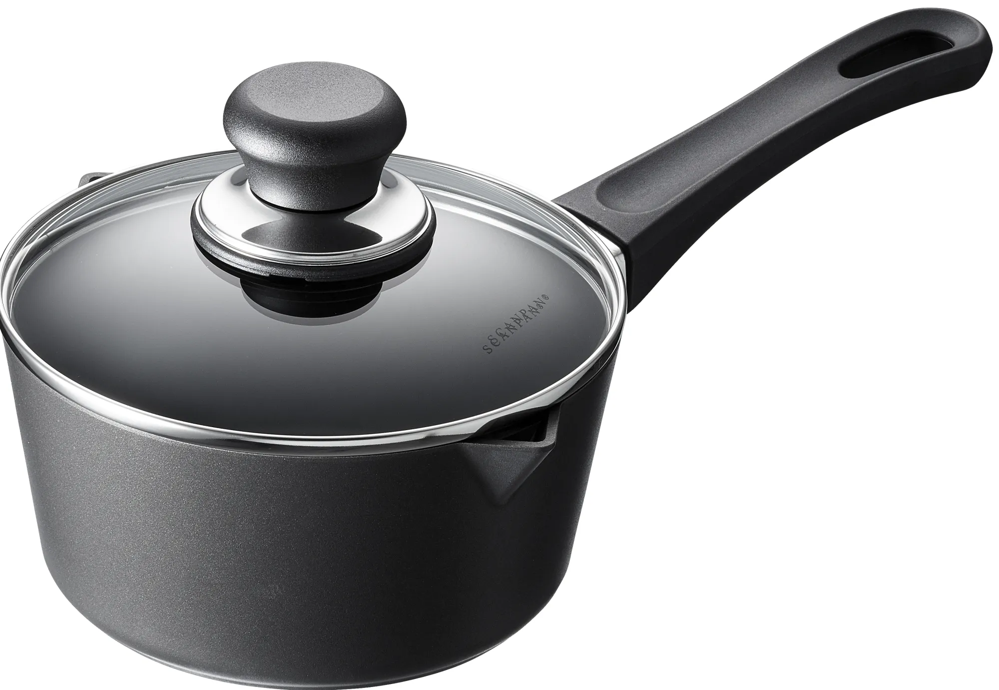 SCANPAN Stielkasserollen>16 cm/1,0 L Stielkasserolle mit Deckel - Classic