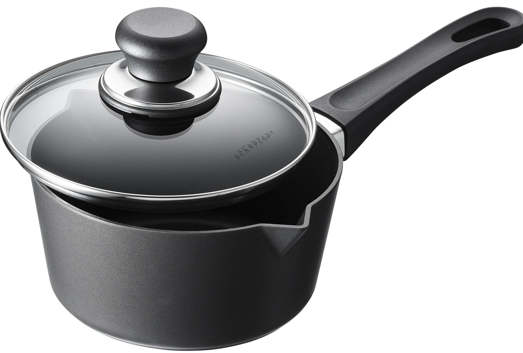 SCANPAN Stielkasserollen>16 cm/1,0 L Stielkasserolle mit Deckel - Classic