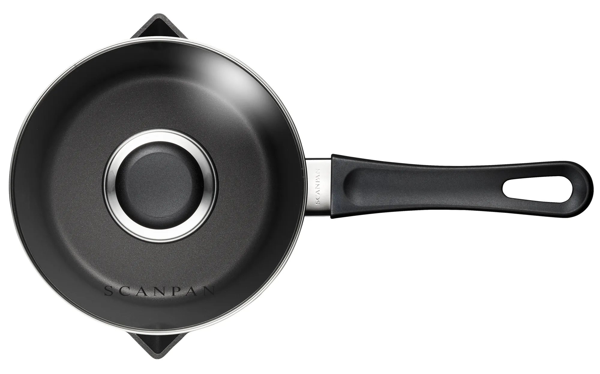 SCANPAN Stielkasserollen>16 cm/1,0 L Stielkasserolle mit Deckel - Classic
