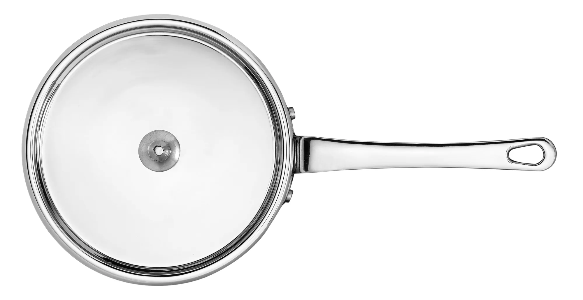 SCANPAN Stielkasserollen>12 cm/0,6 L Stielkasserolle mit Deckel - Maitre Dï Kupfer