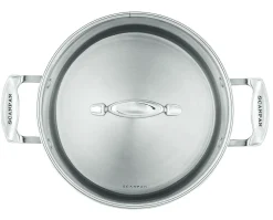 SCANPAN Topfsortiment>24 cm/7,2 L Suppentopf mit Deckel - Impact
