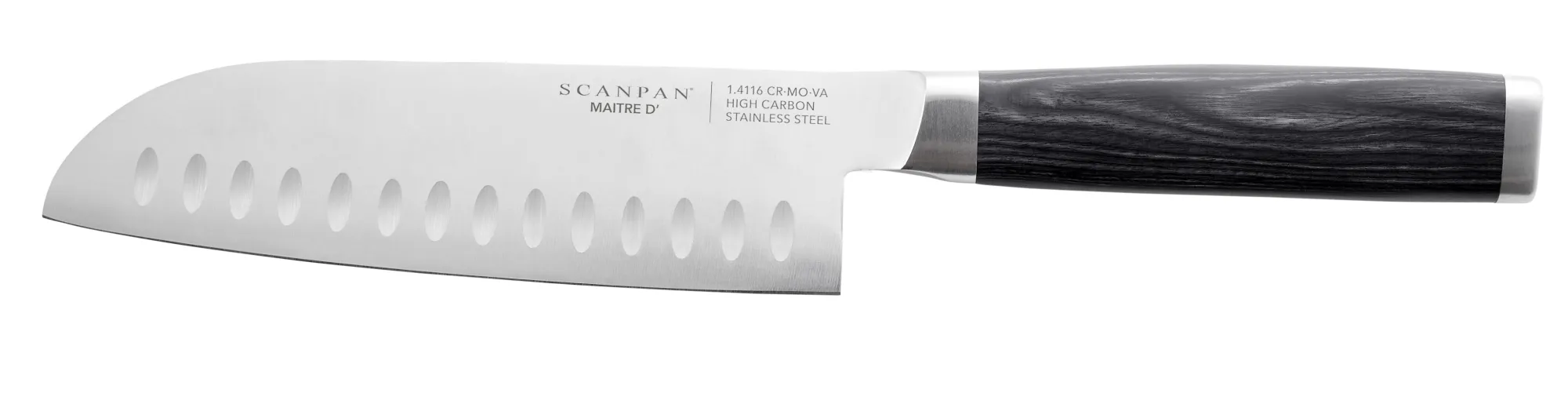 SCANPAN Fleischmesser>16,5 cm Santokumesser -Maitre Dï