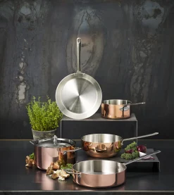 SCANPAN Schmorpfannen>24 cm Schmorpfanne, cupfer, Maitre D' induktion