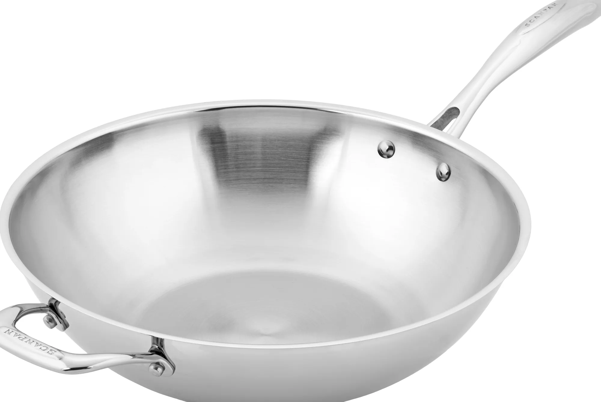 SCANPAN Woks>32 cm Wok - STS