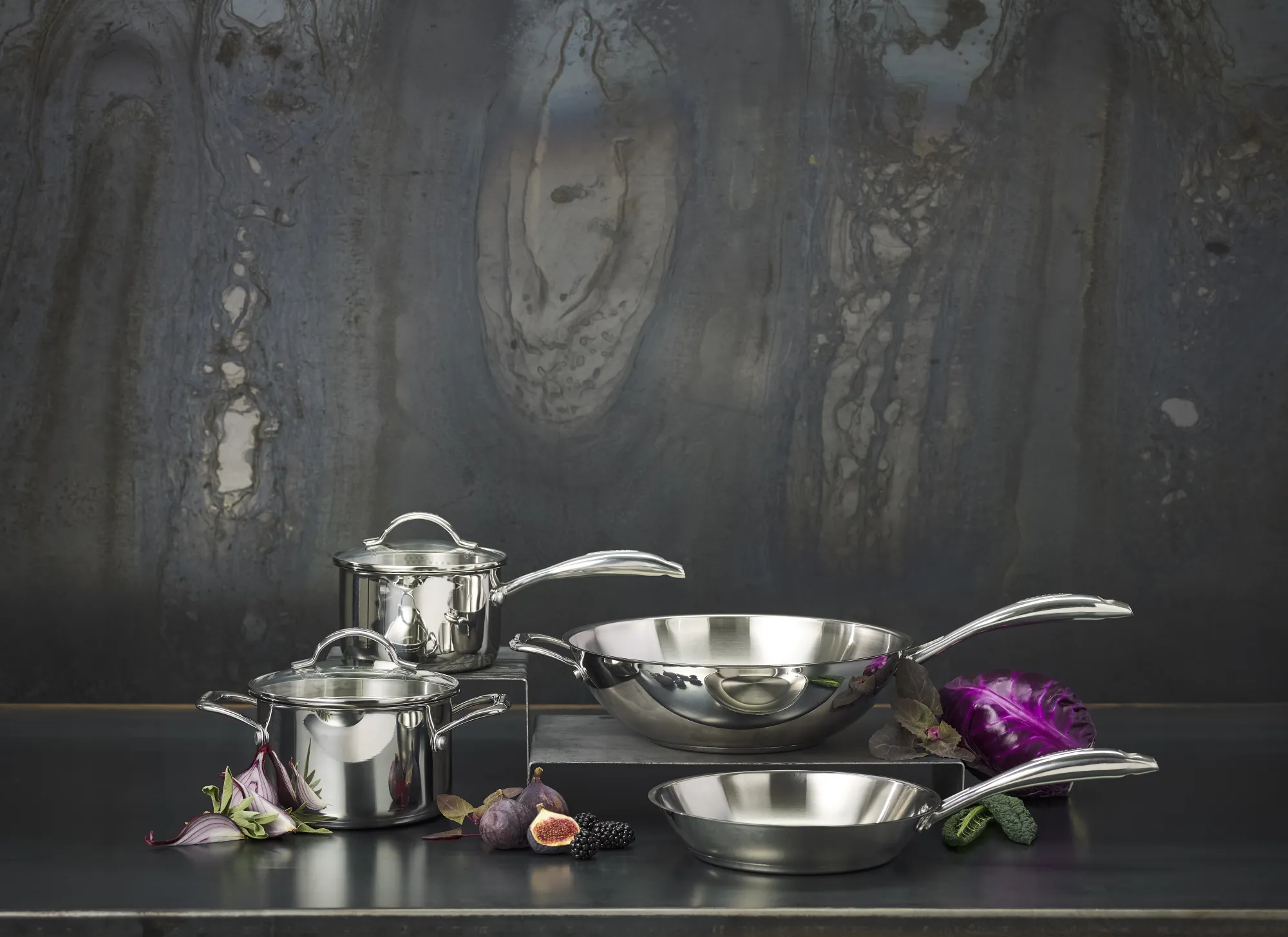 SCANPAN Woks>32 cm Wok - STS