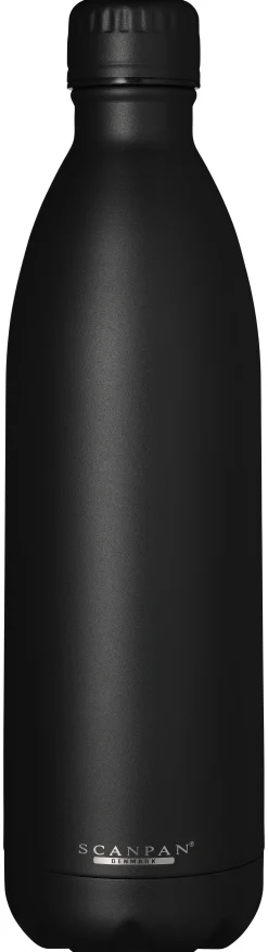 SCANPAN Thermoflasche>1000 ml vakuumflashe, TO GO Black