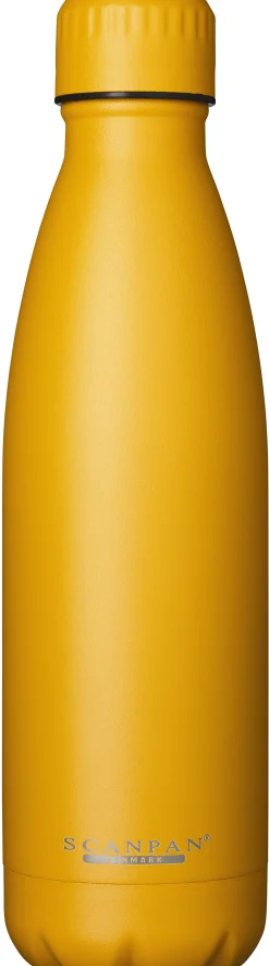 SCANPAN Thermoflasche>500 ml vakuumflashe, Golden Yellow - TO GO GoldenYellow