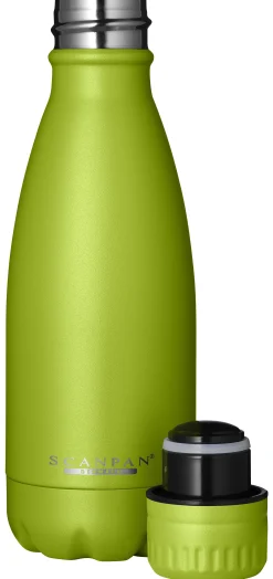 SCANPAN Thermoflasche>350 ml vakuumflashe, Lime Green - TO GO LimeGreen