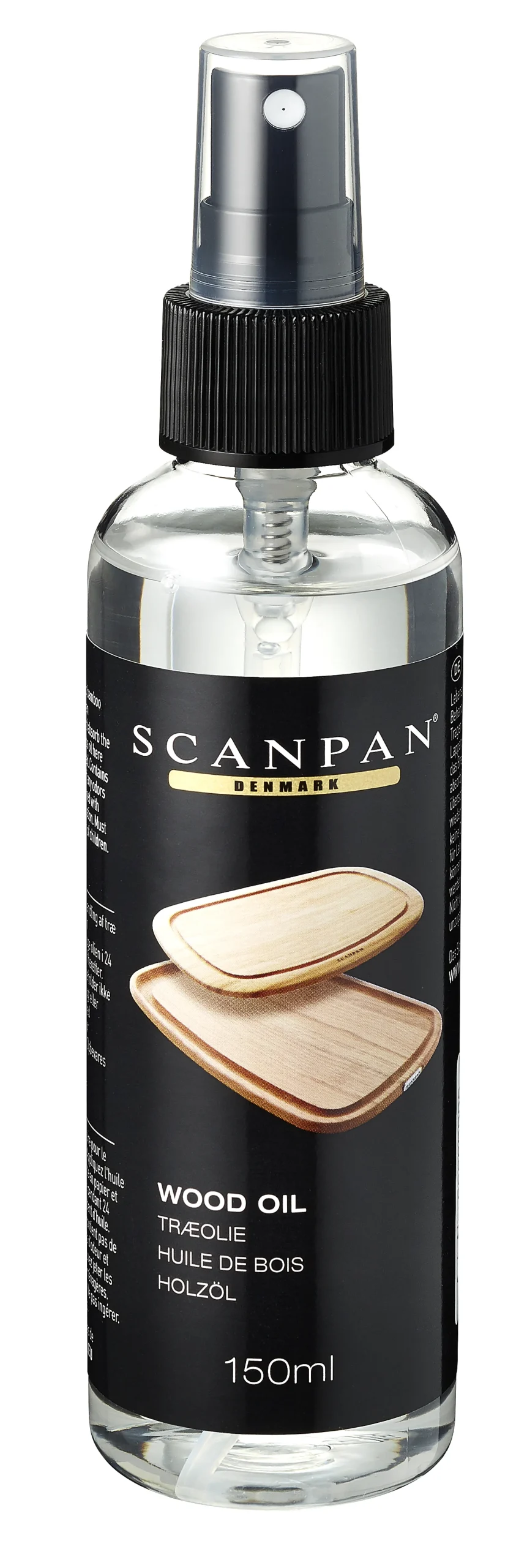 SCANPAN Messerzubehör|Reinigung Und Pflege>Holzpflegeöl mit Pumpflasche, 12x150 ml