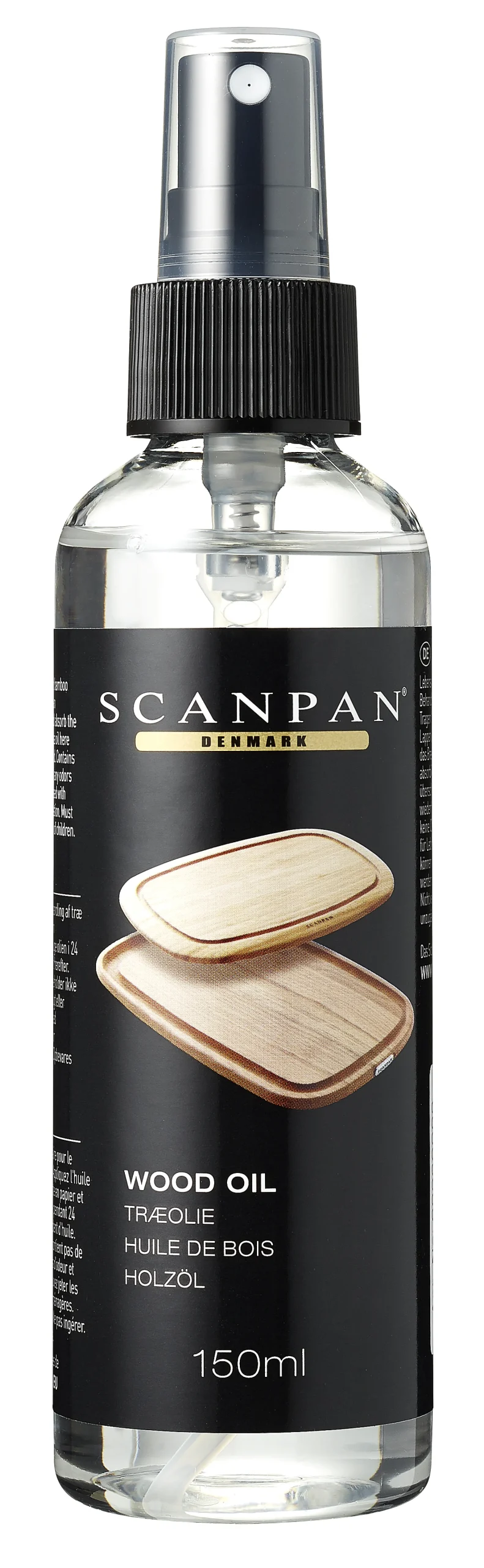 SCANPAN Messerzubehör|Reinigung Und Pflege>Holzpflegeöl mit Pumpflasche, 12x150 ml