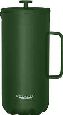SCANPAN French Press Kaffeebereiter>Kaffeebereiter 1.0 L., - TO GO Forestgreen