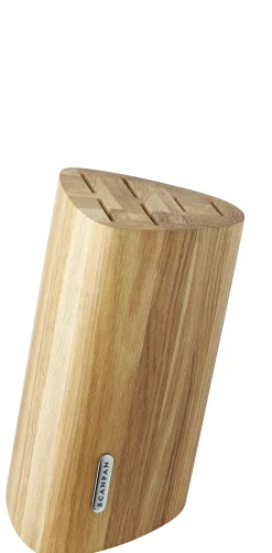 SCANPAN Messerzubehör>Messerblock für 6 Messer, - MaitreD Eiche
